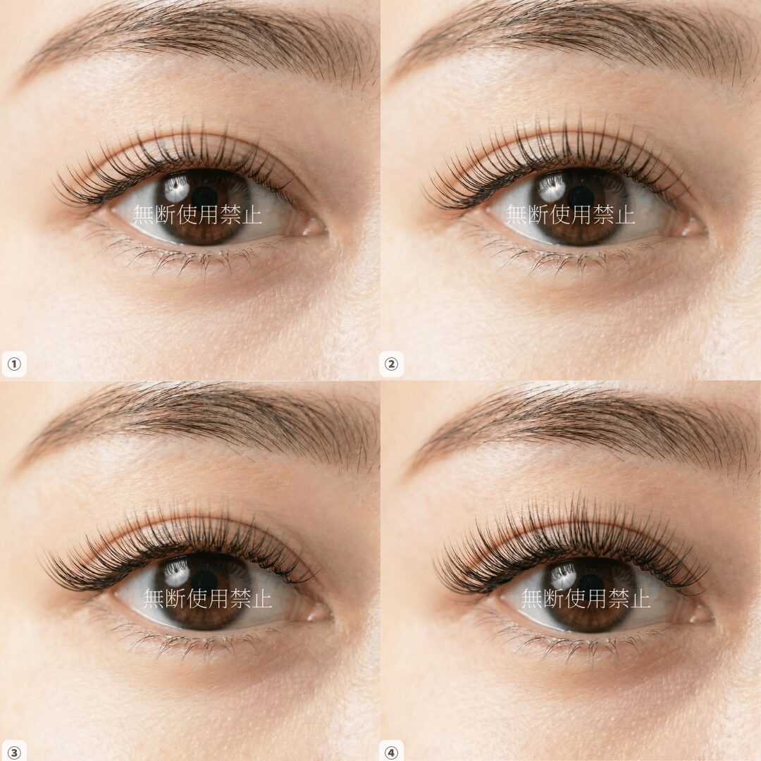 マツエク・まつ毛パーマカウンセリングシート、カウンセリング画像