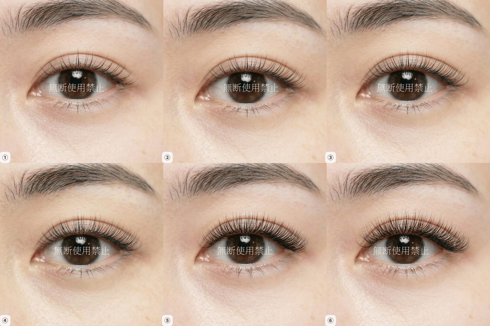 マツエク・まつ毛パーマカウンセリングシート、カウンセリング画像